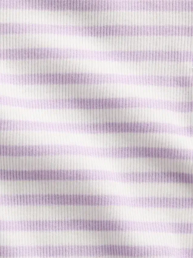 Kinder-T-shirt met ribboord