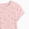 Kinder-T-shirt met ribboord