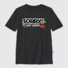 Kinder-T-shirt met ‘Sorry’-print