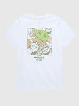 Kinder-T-shirt met Star Wars-afbeelding van Grogu en vrienden