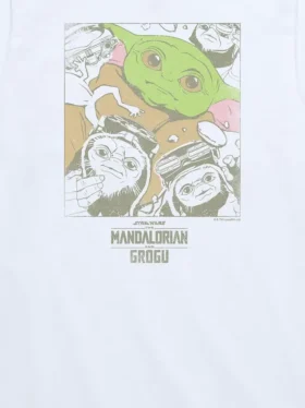 Kinder-T-shirt met Star Wars-afbeelding van Grogu en vrienden
