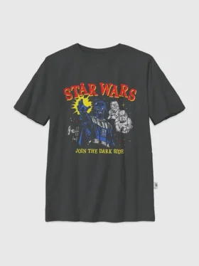 Kinder-T-shirt met Star Wars-print ‘Darkside’