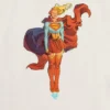 Kinder-T-shirt met 'Supergirl Fuel Your Flight'-afbeelding