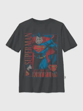 Kinder-T-shirt met Superman Retro-afbeelding