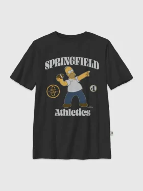 Kinder-T-shirt met 'The Simpsons Throw a Homer'-afbeelding