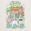Kinder-T-shirt met 'Toy Story'-groepsafbeelding in vintage-stijl