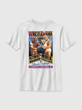 Kinder-T-shirt met Ultimate Warrior-print