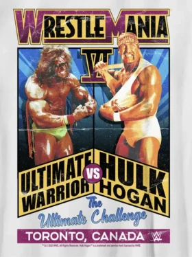 Kinder-T-shirt met Ultimate Warrior-print