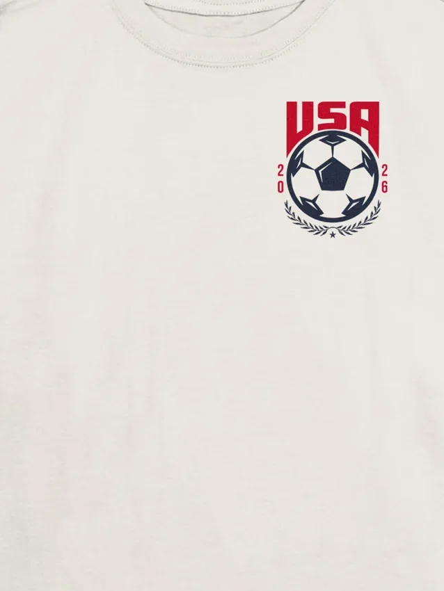 Kinder-T-shirt met ‘USA Soccer Crest’-afbeelding