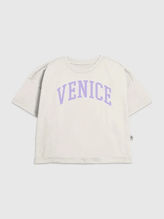 Kinder-T-shirt met 'Venice' op de voorkant