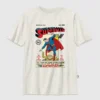 Kinder-T-shirt met vintage Superman-stripafbeelding