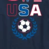 Kinder-T-shirt met voetbalprint