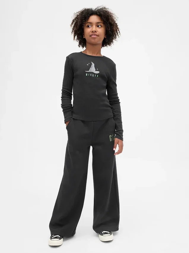 Kinder-T-shirt met ‘Wicked’-print