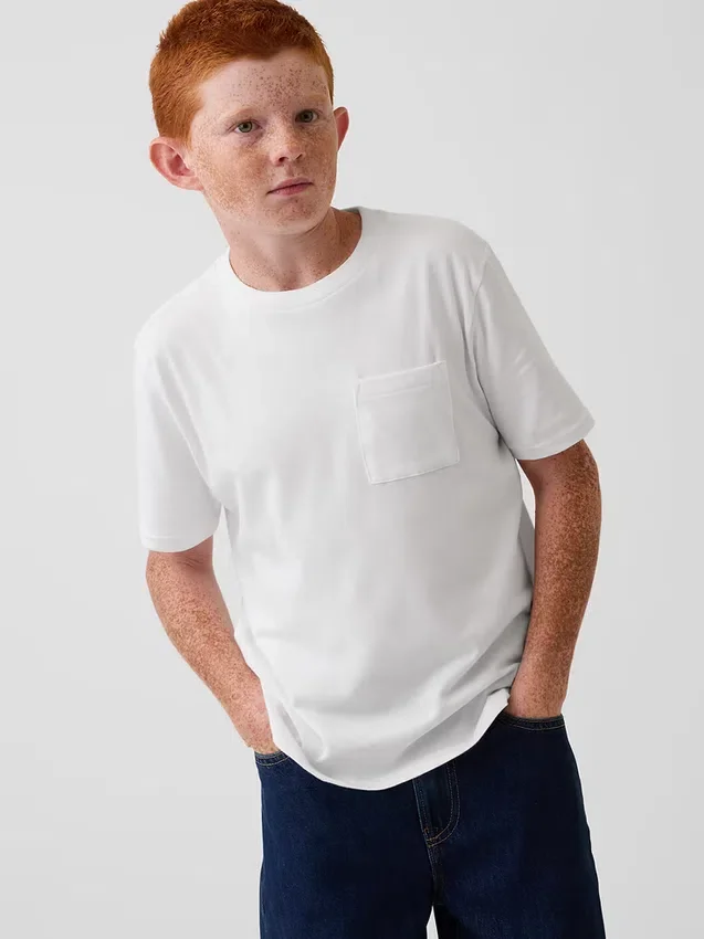 Kinder-T-shirt met zak