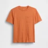 Kinder-T-shirt met zak van biologisch katoen