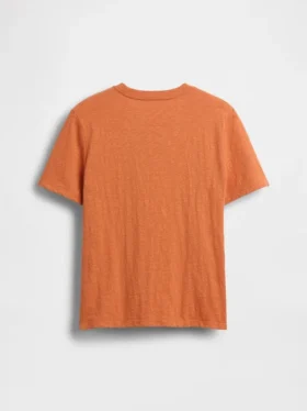 Kinder-T-shirt met zak van biologisch katoen