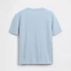Kinder-T-shirt met zak van biologisch katoen