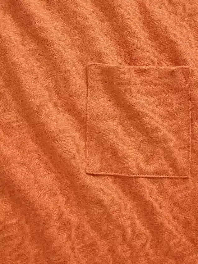 Kinder-T-shirt met zak van biologisch katoen