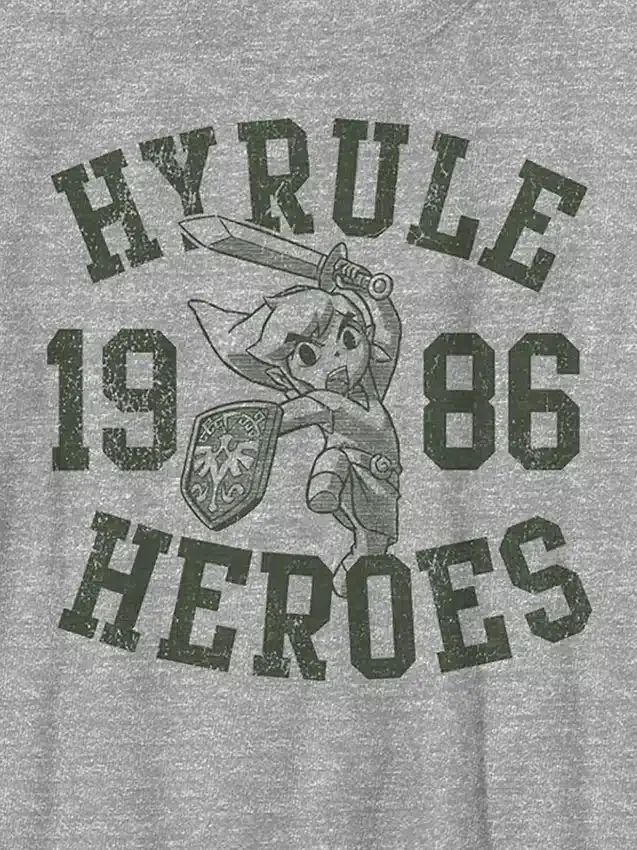 Kinder-T-shirt met Zelda Hyrule Heroes-afbeelding van Nintendo