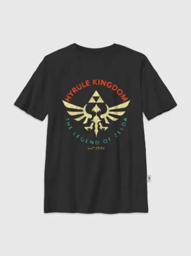 Kinder-T-shirt met Zelda Hyrule Kingdom-afbeelding van Nintendo
