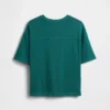 Kinder-T-shirt van zwaar gewicht met naden