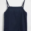 Kinder-tanktop van linnen-katoen