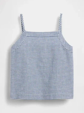 Kinder-tanktop van linnen-katoen