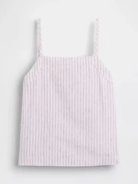 Kinder-tanktop van linnen-katoen