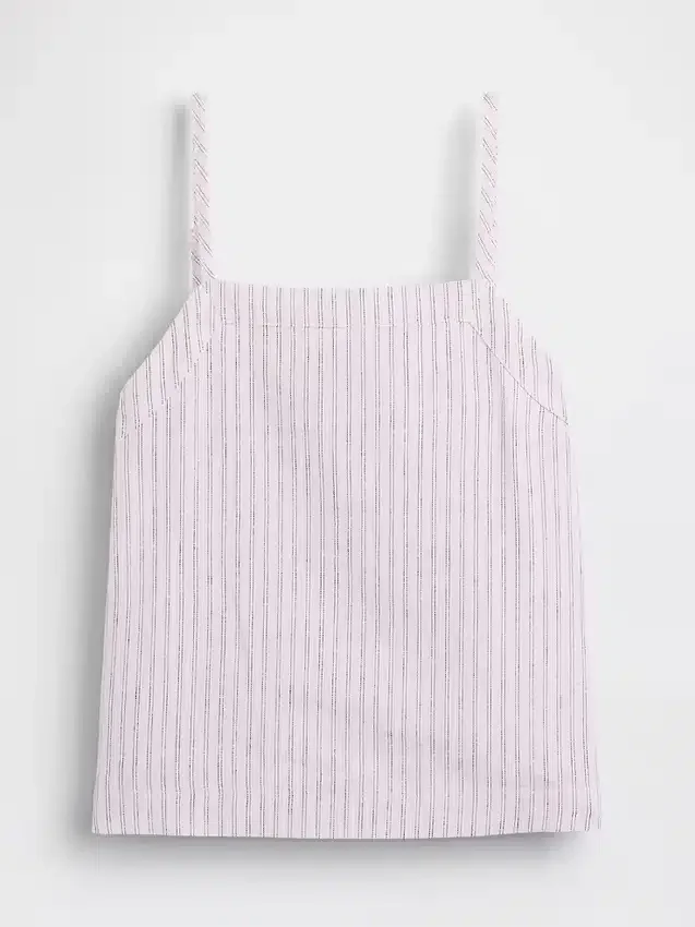 Kinder-tanktop van linnen-katoen