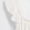 Kinder-top met fladdermouwen, smockwerk en peplum