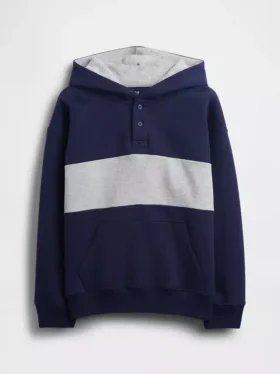 Kinder Vintagesoft Relaxed Henley-hoodie
