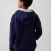 Kinder Vintagesoft Relaxed Henley-hoodie