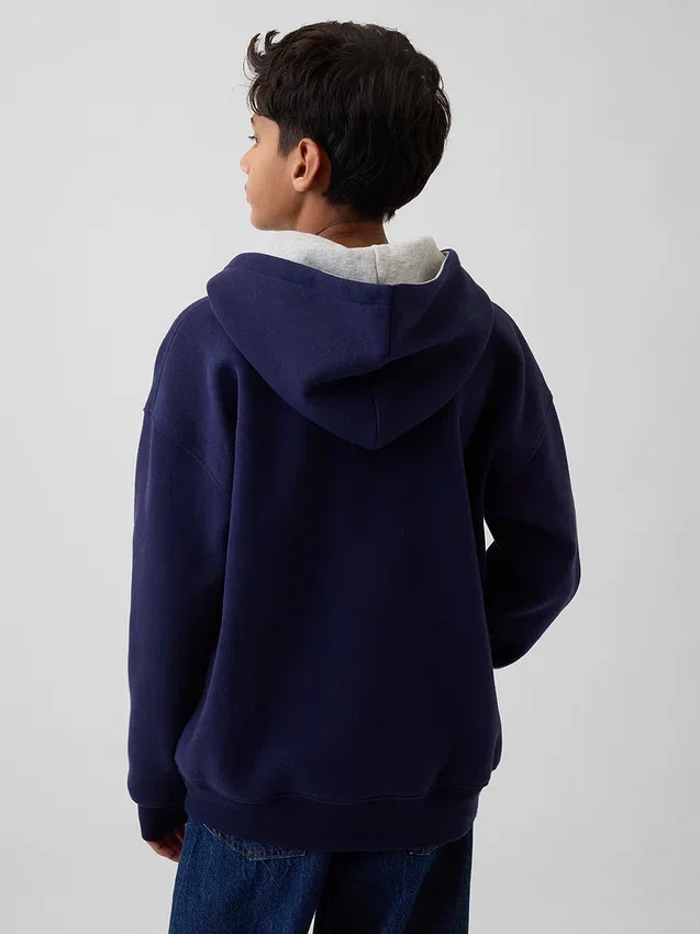 Kinder Vintagesoft Relaxed Henley-hoodie