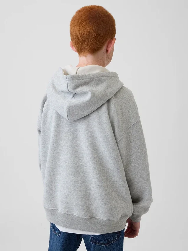 Kinder Vintagesoft Relaxed Henley-hoodie