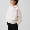 Kinder Vintagesoft relaxte hoodie met print