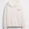 Kinder Vintagesoft relaxte hoodie met print