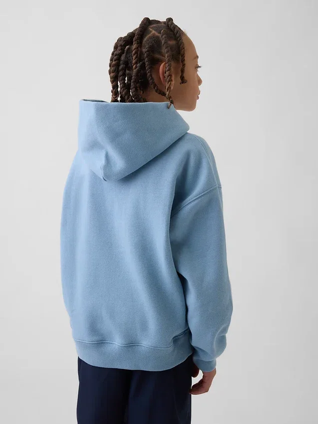 Kinder Vintagesoft relaxte hoodie met print