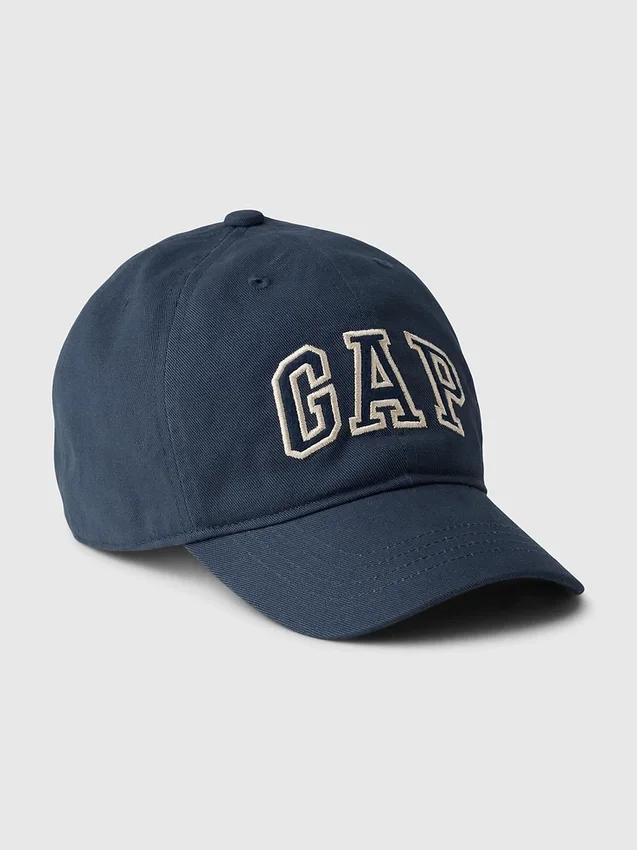Kinderbaseballpet van biologisch katoen met Gap Arch Logo