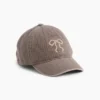Kinderbaseballpet van denim met strik