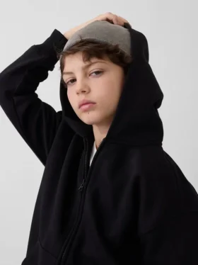 Kinderbeanie van French Terry