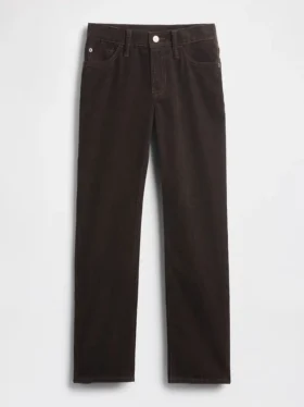 Kinderbroek van corduroy in originele rechte pasvorm uit de jaren ’90