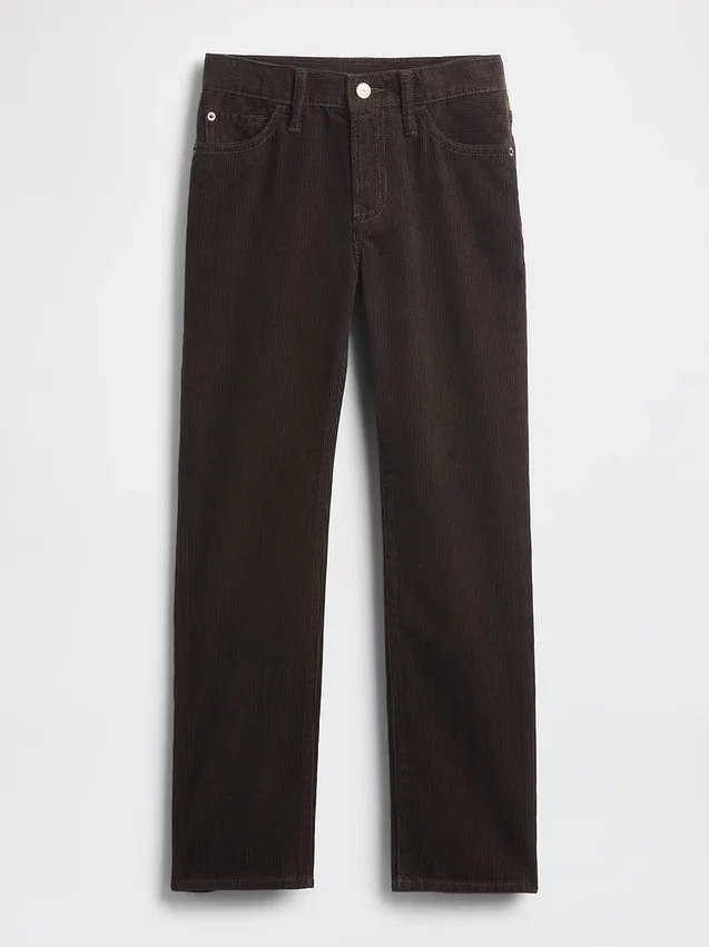 Kinderbroek van corduroy in originele rechte pasvorm uit de jaren '90
