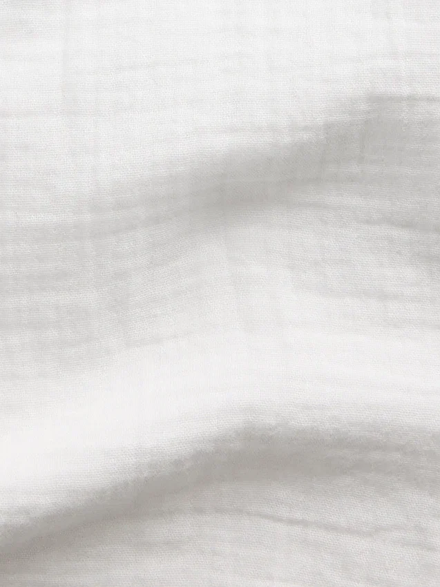 Kinderbroek van katoenen gaas met wijde pijpen