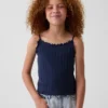 Kindercami van pointelle-rib