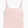 Kindercami van pointelle-rib