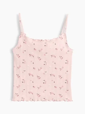 Kindercami van pointelle-rib