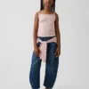 Kindercami van pointelle-rib
