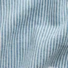 Kinderdenimkorte broek met lage taille en strepen