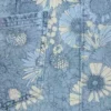 Kinderdenimrok met bloemenprint