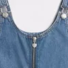Kinderdenimrok met ritssluiting